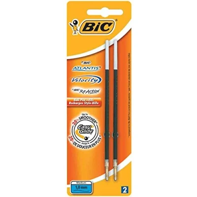 Abbildung von BIC Kugelschreibermine refill X Smooth, Blister à 2, blau