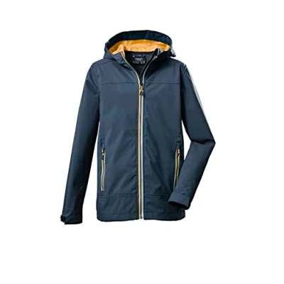 Abbildung von Killtec KOS 218 Unisex Softshelljacke für Kinder, Größe: 152, Dunkel ozean