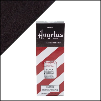 Abbildung von Angelus Suede Dye Schwarz 88ml