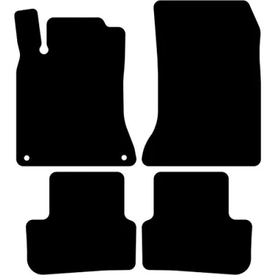 Abbildung von Kovvar Fußmatten passend für Mercedes B Klasse W246 2011 2019 Qualität: Basic