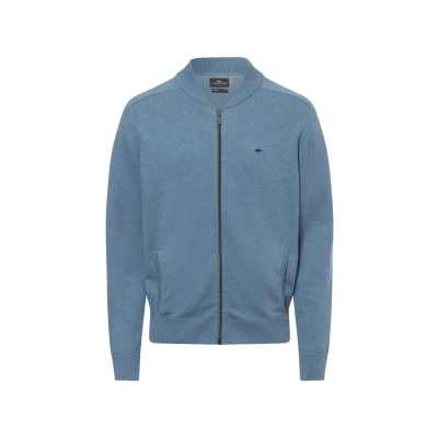Abbildung von Fynch Hatton Strickjacke, Herren, Größe: Large, Hellblau