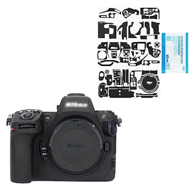 Abbildung von JJC Anti Kratz Schutz Aufkleber, kompatibel mit Nikon Z8 spiegellose Kamera, rutschfeste Kameragehäuse Skin Cover Film (Matrixmuster)