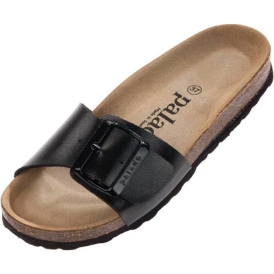 Abbildung von Palado Malta EGS Pantolette flach, Damen, Größe: 43, Black Schuhe