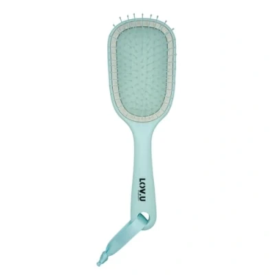 Abbildung von PARSA Beauty LOV.U Entwirrbürste Wet &amp; Dry (Mint) kleine Haarbürste mit Multi Flexible Nylonpins Reise Haarbuerste Hair brush women Harebürste