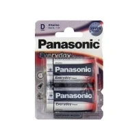 Abbildung von PANASONIC Everyday Power Silver LR20 / D Alkaline Batterien, 1,5 V, 3 Packungen mit je 2 Stück