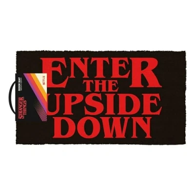 Abbildung von empireposter Stranger Things Upside Down Fußmatte Slim Kokosfaser Türmatte 60x33 cm