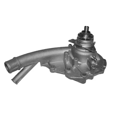Abbildung von VALEO 506639 Wasserpumpe ohne Riemenscheibe mit Dichtungen Deckel MERCEDES BENZ: W124 Limousine, 190, Coupe, SSANGYONG: Kyron