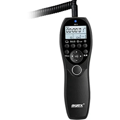 Abbildung von ayex Timer Fernauslöser AX 3 Kompatibel mit Fujifilm RR100/R2 zB X 100F XT 20 T4 T3 T2 T1 E2 Pro 2 100T 70 30 Low/High Speed Serienbilder Bulb zeitgesteuertes Auslösen