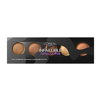 Abbildung von L&#039;Oréal Infallible Total Cover Concealer Palette 02 Tan To Deep