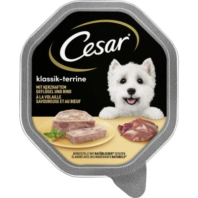 Abbildung von Cesar Klassik Terrine mit herzhaftem Geflügel und Rind