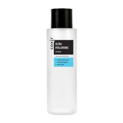 Abbildung von COXIR Ultra Hyaluron Toner, (150 ml / 5,07 fl.oz.) Hochkonzentrierter und leichter Toner erfrischender Hyaluronsäure für intensive Feuchtigkeit trockene dehydrierte Haut