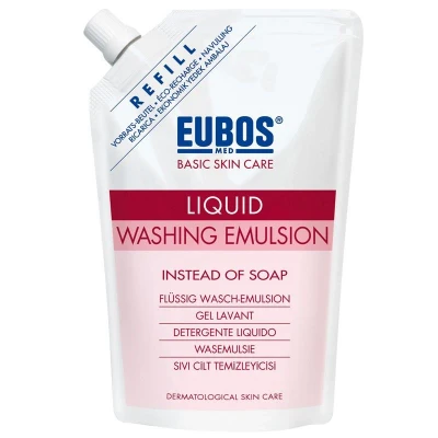 Abbildung von Eubos Gel Roze Liquid Washing Emulsion Refill 400 ml