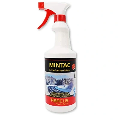 Abbildung von ABACUS Scheibenfrostschutz Scheibenenteiser Enteiserspray bis 70 C, Sicher für alle Materialien, Lacke &amp; Dichtungen, 1 St., Wirksam 70C, Entfernt Eis im Handumdrehen