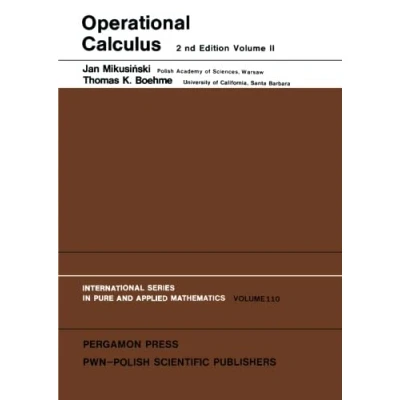 Abbildung von Operational Calculus: International Series of Monographs in Pure and Applied Mathematics