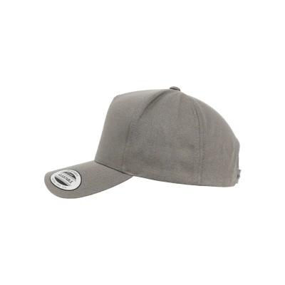 Abbildung von Flexfit 5PANEL Curved Classic Snapback Cap, Größe: One Size, Grey