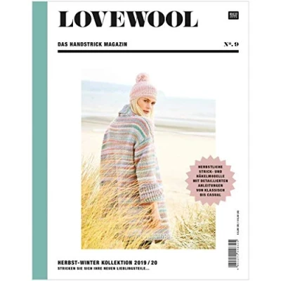 Abbildung von LOVEWOOL Das Handstrick Magazin No. 9: Herbst Winter Kollektion 2019 / 20 Stricken Sie sich Ihre neuen Lieblingsteile... Herbstliche Strick und ... Anleitungen von klassisch bis casual