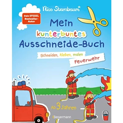 Abbildung von Mein kunterbuntes Ausschneidebuch Feuerwehr. Schneiden, kleben, malen ab 3 Jahren: Ein erstes Bastelbuch mit perforierten Seiten zum leichten Heraustrennen