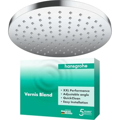 Abbildung von hansgrohe Regenduschkopf &quot;Vernis Blend&quot;, 20cm, 1 Strahlart wassersparend