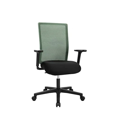 Abbildung von Topstar Bürostuhl Free Point N inkl. Armlehne schwarz/schwarz Netz graugrün