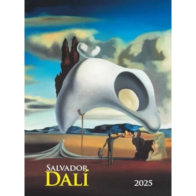 Abbildung von Alpha Edition Salvador Dali 2025 Bildkalender, 42x56cm, Kalender mit hochwertigen Kunstabbildungen für jeden Monat, internationales Kalendarium, Werke vom Künstler