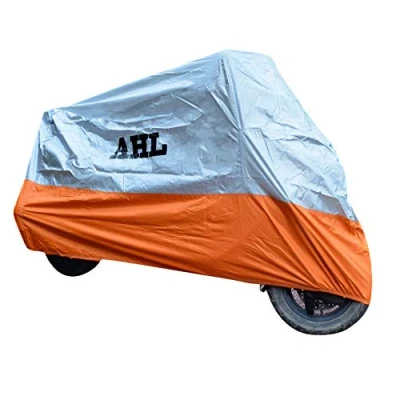 Abbildung von AHL XL Orange Wasserdicht Kälteschutz Regenschutz Staubdicht Faltgarage motorradgarage Motorroller abdeckplane Roller Abdeckung Motorrad Motorradabdeckung