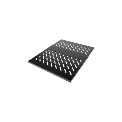 Abbildung von Rittal DK Geraeteboden BH 484 mm x 0 5 HE 50 kg 19Z 48,26cm Ebenenabstand 600 900 Tiefenvariabel RAL 9005