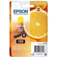 Abbildung von Epson 33 gelb tintenpatrone 4,5ml C13T33444012 original