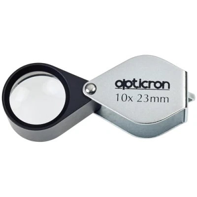 Abbildung von Opticron Metalllupe (10 x 23 mm, zusammenklappbar)