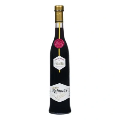 Abbildung von Schwechower Likör Holunder 0,5l (18% Vol.) Holunderlikör mit Zimt verfeinert 500ml