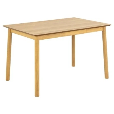 Abbildung von ACTONA GROUP Esstisch &quot;Barlow&quot;, Esstisch, matt Eiche Lack Furnier, Gestell Eiche, 120x80x74.8cm
