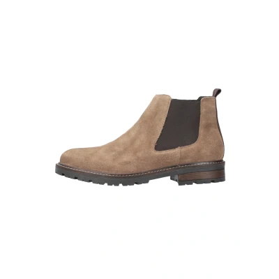 Abbildung von Rieker Stiefelette, Herren, Größe: 45, Beige Schuhe
