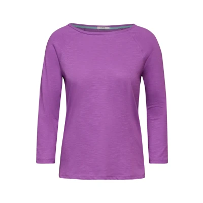 Abbildung von Cecil Raglan Langarmshirt, Damen, Größe: XL, Lila