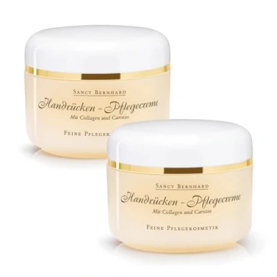 Abbildung von Sanct Bernhard Handrücken Pflegecreme mit Collagen 2 x 125 ml