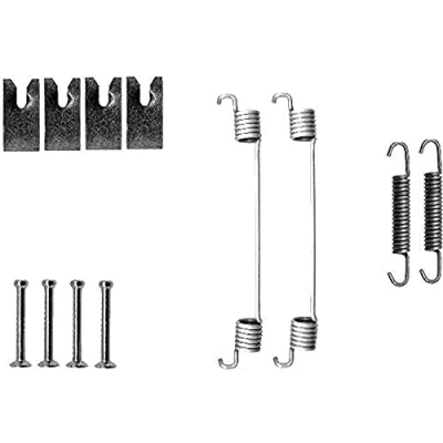 Abbildung von HELLA 8DZ 355 200 701 Zubehörsatz, Bremsbacken TOYOTA: Yaris III Schrägheck, II Schrägheck