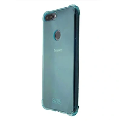Abbildung von caseroxx TPU Hülle kompatibel mit Gigaset GS195 / GS195LS, Handy Tasche (TPU in blau)