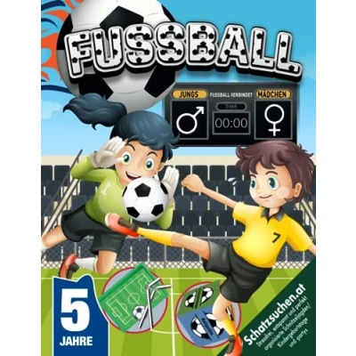 Abbildung von Fußball Schatzsuche Kindergeburtstag für Jungs &amp; Mädchen ab 5 Jahren: “Fußball verbindet!“ auch in Jungsmannschaften? Die spannende Schnitzeljagd beginnt! (Bravo Schatzsuche)