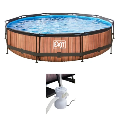 Abbildung von EXIT Pool ø360cm Wood