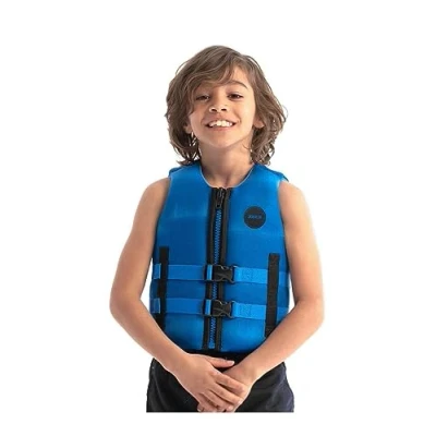 Abbildung von NEOPREN Blue Kinder Schwimmweste 50N Jetski Boot Wasserski Funtube Schwimmen