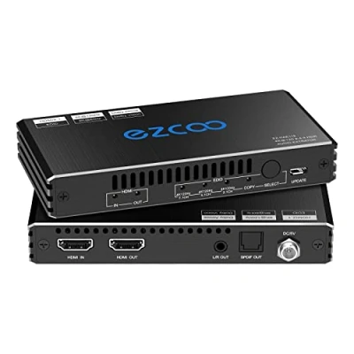 Abbildung von 4K 120Hz HDMI Audio Extractor 8K 60Hz VRR CEC HDCP2.3 HDR10 Converter de embed to SPDIF Optical 7.1/5.1CH,Stereo L/R Breakout D olby Digital Decoder EDID for PS5 XBOX
