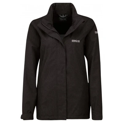 Abbildung von PRO X elements Damen Naomi Jacke, Schwarz Melange, 38