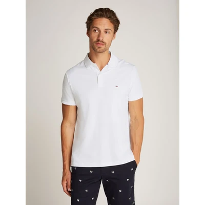 Abbildung von Tommy Hilfiger IMD Interlock REG POLO Poloshirt, Herren, Größe: 3XL, Weiß