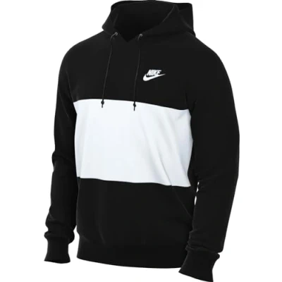 Abbildung von Nike Sportswear CLUB Hoodie Sweatshirt, Herren, Größe: Medium, Black/white