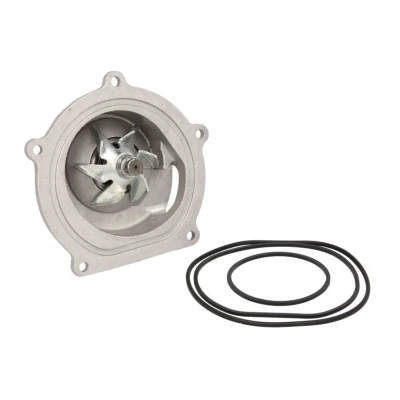 Abbildung von SKF VKPC 87813 Wasserpumpe mit Dichtungen Stahlblech für Keilrippenriementrieb LAND ROVER: Discovery 1, Freelander I SUV, SUV Cabrio