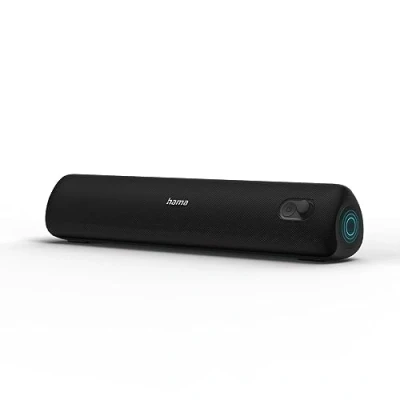 Abbildung von Hama Bluetooth Lautsprecher (wasserdicht IPX5, mit Bass, 20W, 12h Laufzeit) Stereo (Bluetooth, Soundbar Standfuß)