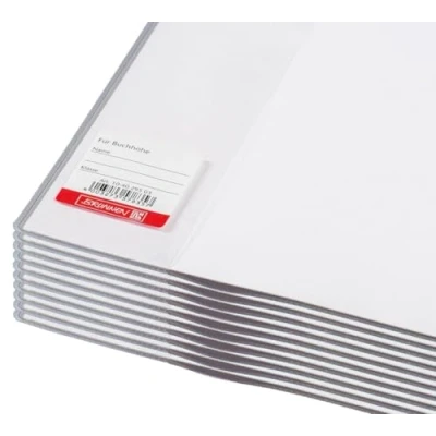 Abbildung von 10x Buchumschlag Buchhülle extra stabil Höhe 265mm 26,5cm Sparpack Buchschoner