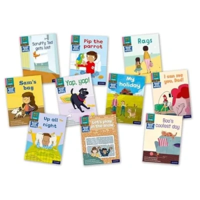 Abbildung von READ WRITE INC Phonics Set 3 Pink Book Bag Books Pack of 10 (NC PHONICS)
