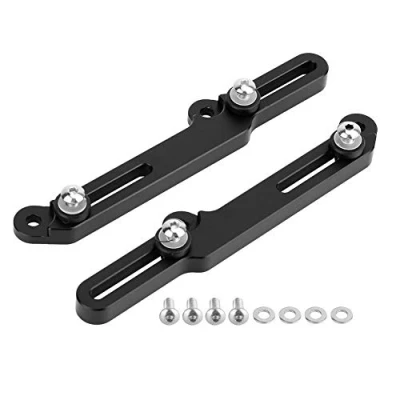 Abbildung von Vobor Windschutzscheibenversteller Motorrad Windschutzscheibenhalterung für NC750X 2016 2020 (Farbe : Black)
