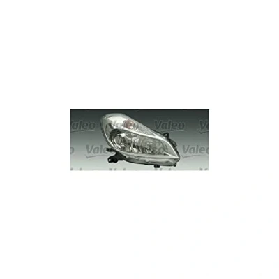 Abbildung von VALEO 043746 Scheinwerfer links H7, H1 Halogen transparent mit Abblendlicht für Rechtsverkehr ORIGINAL TEIL ohne Stellmotor LWR RENAULT: CLIO 3