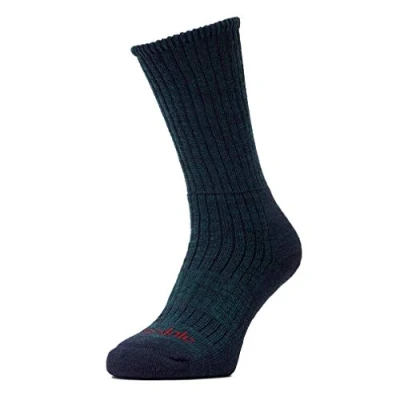 Abbildung von Bridgedale Herren Wandersocken aus Merinowolle, mittelschwer, Größe L, Marineblau