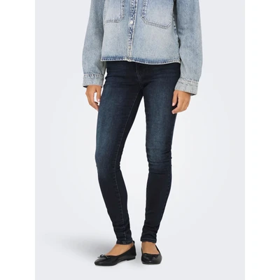 Abbildung von ONLY Onlforever HIGH Jeans Skinny Fit, Damen, Größe: XLx32, Blue black denim